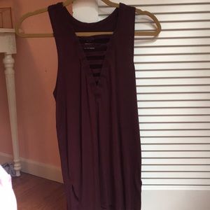 American Eagle Purple Tank